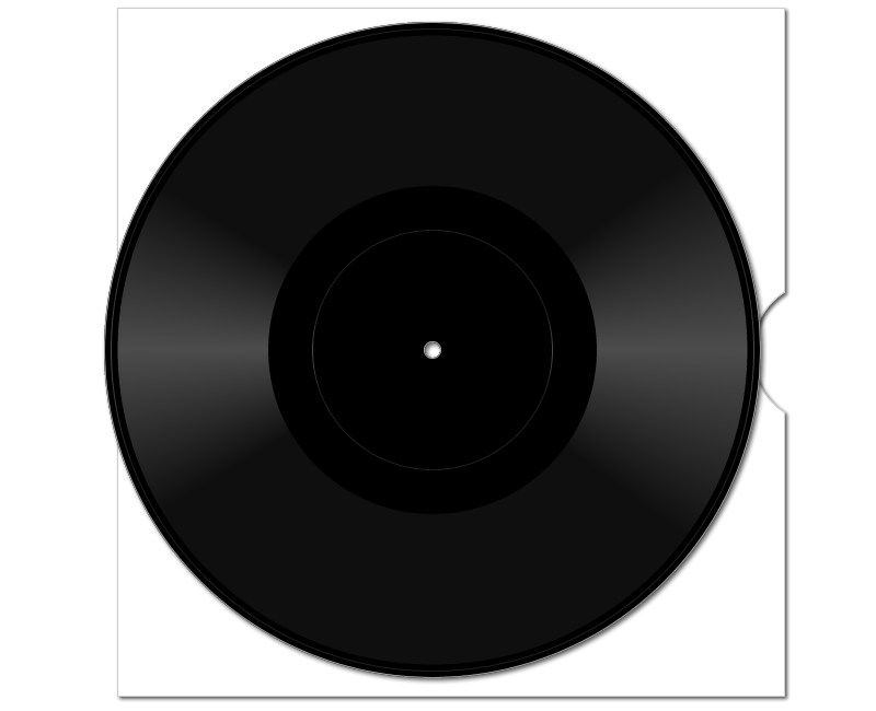 vinyl 12-inch single dubplate (black) {no label} [on sleeve]